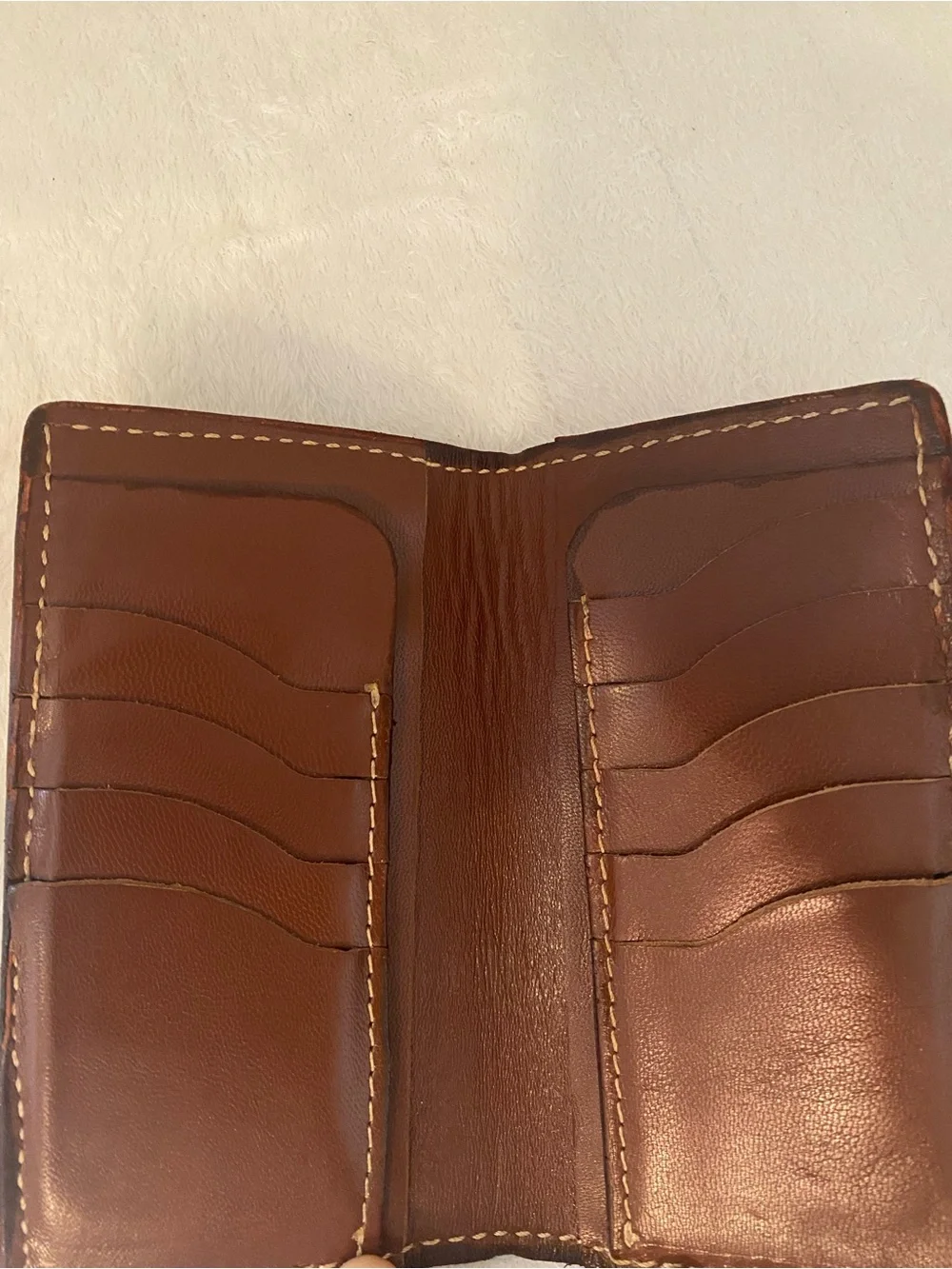 Rare REAL rattlesnake Roper wallet. Handmade in Texas. One of a kind!